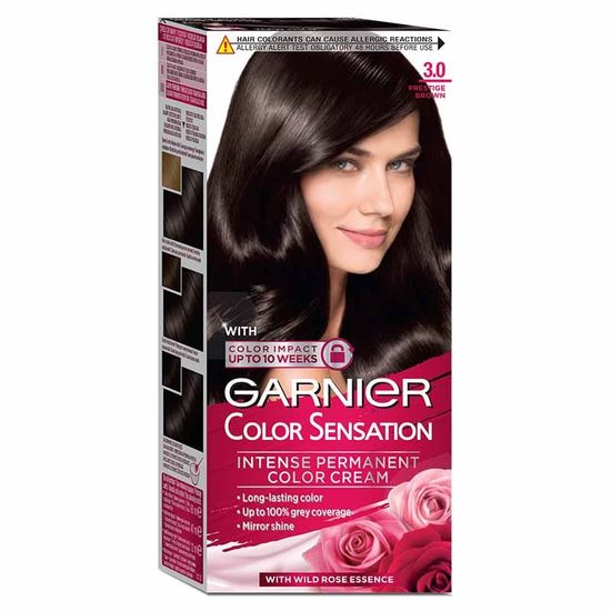 Vopsea-crema pentru par GARNIER Color Sensation, 3.0 Saten Prestige