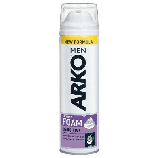 Пена для бритья ARKO Sensitive, для мужчин, 0.2 л