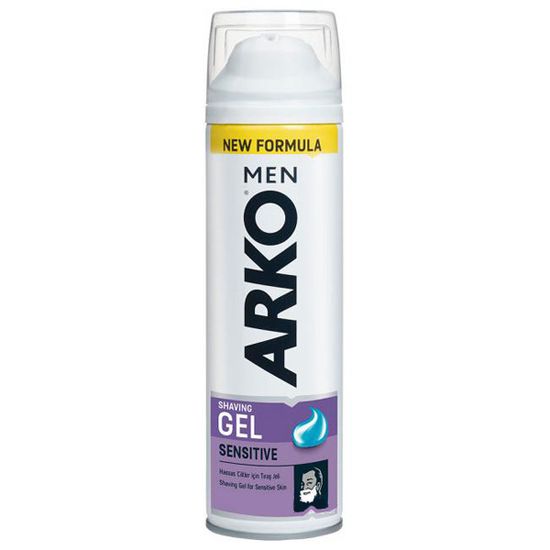 Гель для бритья ARKO Sensitive Skin, для мужчин, 0.2 л
