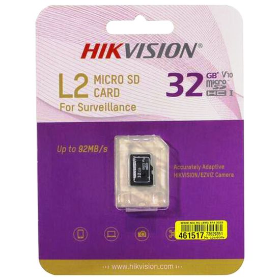 Cardul Micro SD Hikvision HS-TF-L2/32G, 2 image