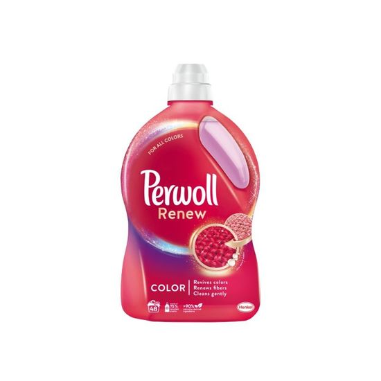 Praf de spalat PERWOLL Renew Color, pentru rufe colorate, 2970 ml