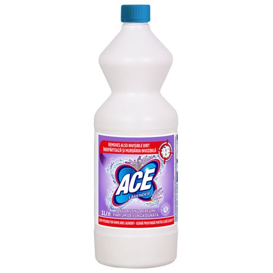 Отбеливатель для белья ACE Lavander, жидкий, для белых тканей, 1000 мл
