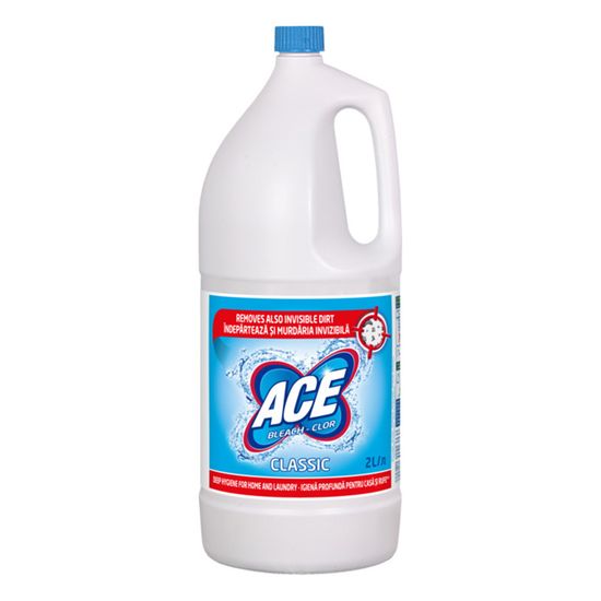 Inalbitor de rufe ACE Regular, lichid, pentru tesaturi albe, 2000 ml