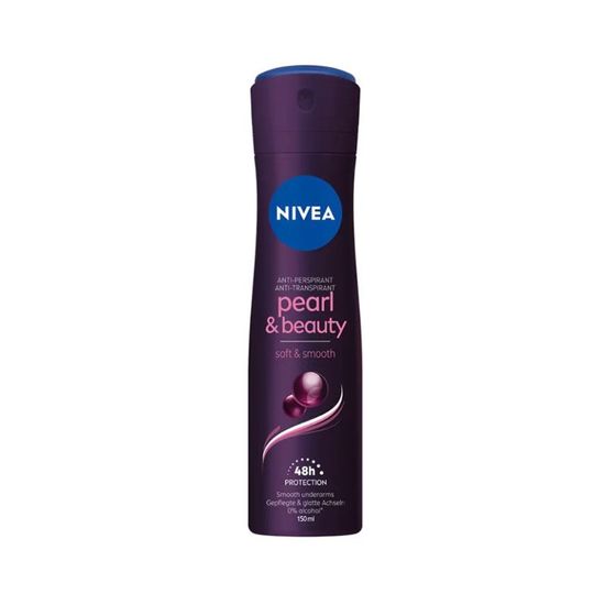 DEO Spray NIVEA Pearl&Beauty Soft&Smooth feminin, 150 ml