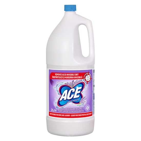 Inalbitor de rufe ACE Lavander, lichid, pentru tesaturi albe, 2000 ml
