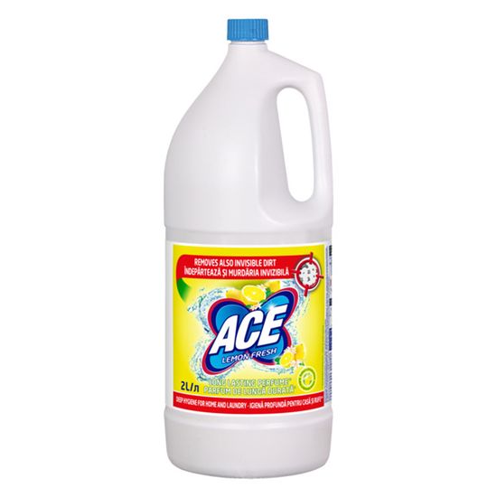 Inalbitor de rufe ACE Lemon, lichid, pentru tesaturi albe, 2000 ml