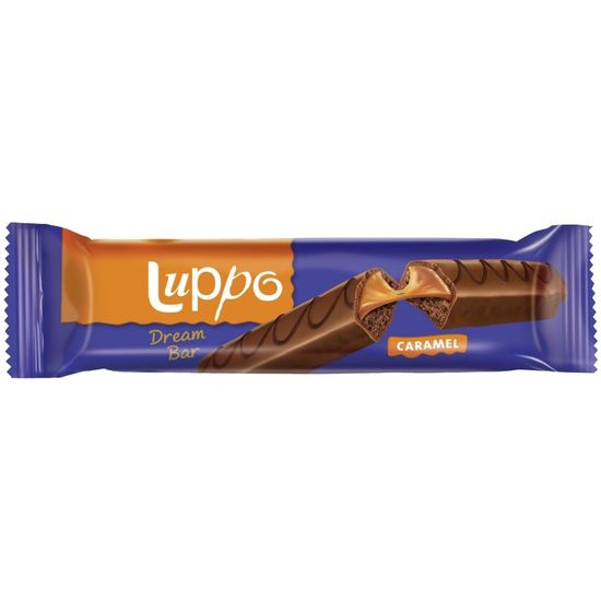 Baton ciocolata LUPPO Dream, Karamel, 50 gr