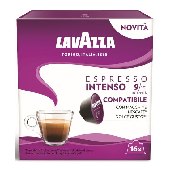 Кофе капсулы LAVAZZA Espresso Intenso, 16 шт