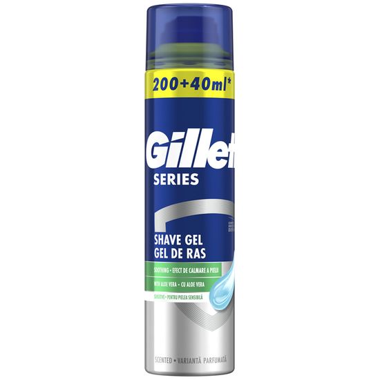 Гель для бритья GILLETTE Sensitive Skin 240 мл