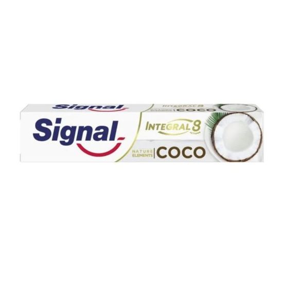 Зубная паста SIGNAL Integral 8 Nature Отбеливание Кокос 75мл