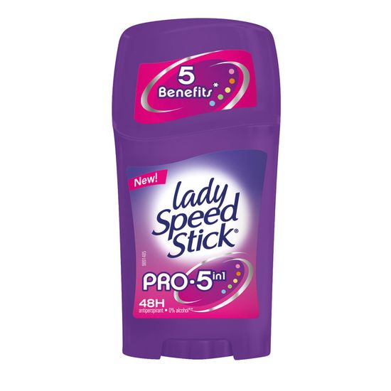Дезодорант Lady Speed Stick, PRO 5in1, 45 г