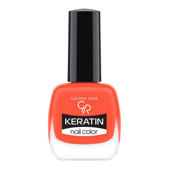 Oja pentru unghii GOLDEN ROSE Keratin *33* 10.5ml, Culoare:  Keratin Nail Color 33