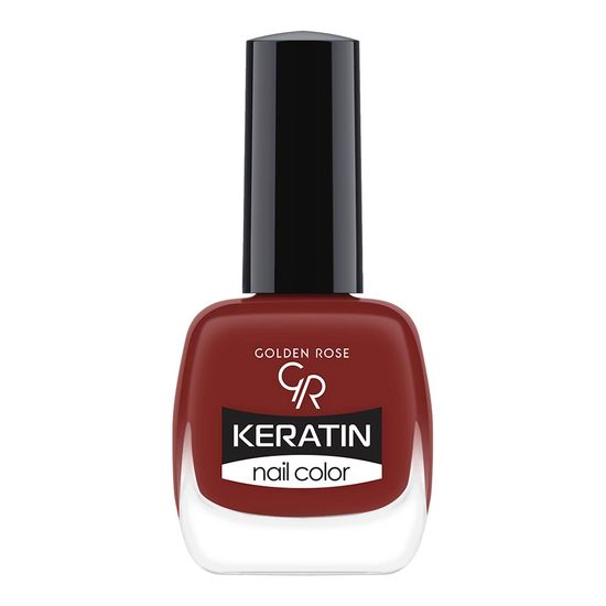 Oja pentru unghii GOLDEN ROSE Keratin *48* 10.5ml, Culoare:  Keratin Nail Color 48