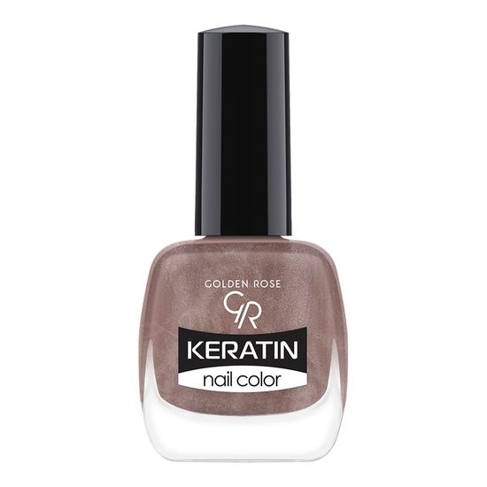 Oja pentru unghii GOLDEN ROSE Keratin *53* 10.5ml, Culoare:  Keratin Nail Color 53