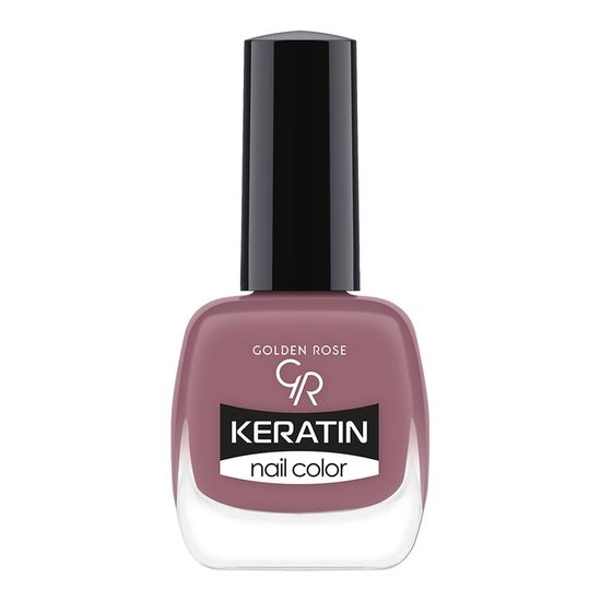 Oja pentru unghii GOLDEN ROSE Keratin *64* 10.5ml, Culoare:  Keratin Nail Color 64