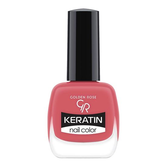 Oja pentru unghii GOLDEN ROSE Keratin *91* 10.5ml, Culoare: Keratin Nail Color 91