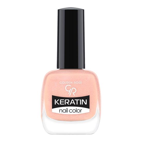 Oja pentru unghii GOLDEN ROSE Keratin *92* 10.5ml, Culoare:  Keratin Nail Color 92
