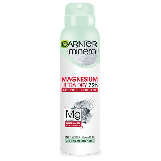 Дезодорант спрей GARNIER для женщин Magnesium Ultra 150 ml