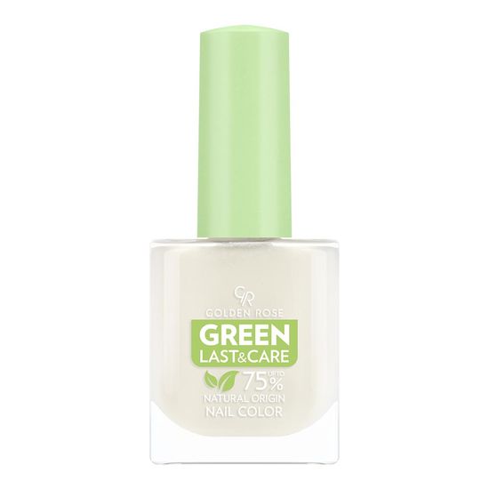 Лак для ногтей GOLDEN ROSE Green Last&Care *102*, 10.2 мл, Цвет: Green Last&Care Nail Color 102