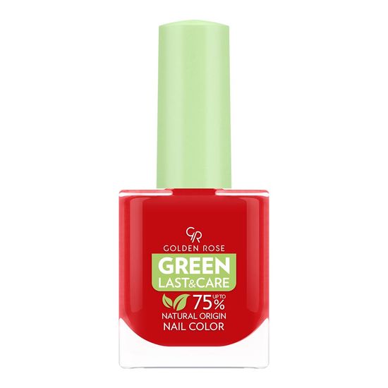 Лак для ногтей GOLDEN ROSE Green Last&Care *125*, 10.2 мл, Цвет: Green Last&Care Nail Color 125