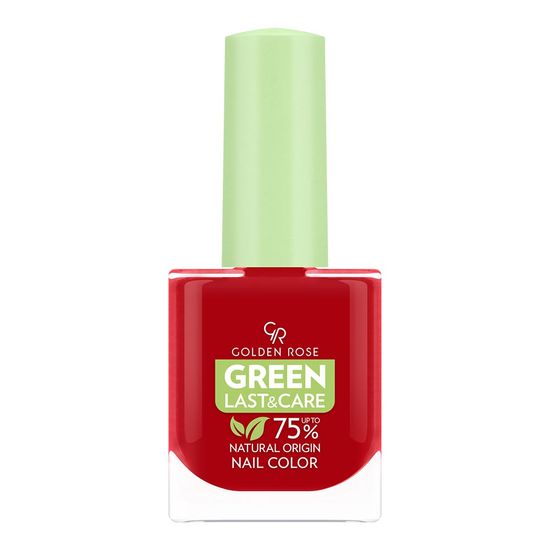 Лак для ногтей GOLDEN ROSE Green Last&Care *126*, 10.2 мл, Цвет: Green Last&Care Nail Color 126