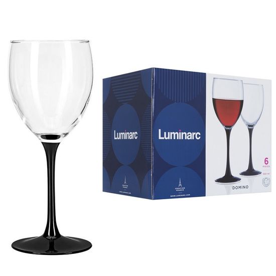 Набор бокалов для вина LUMINARC Domino, 350 мл, 6 шт