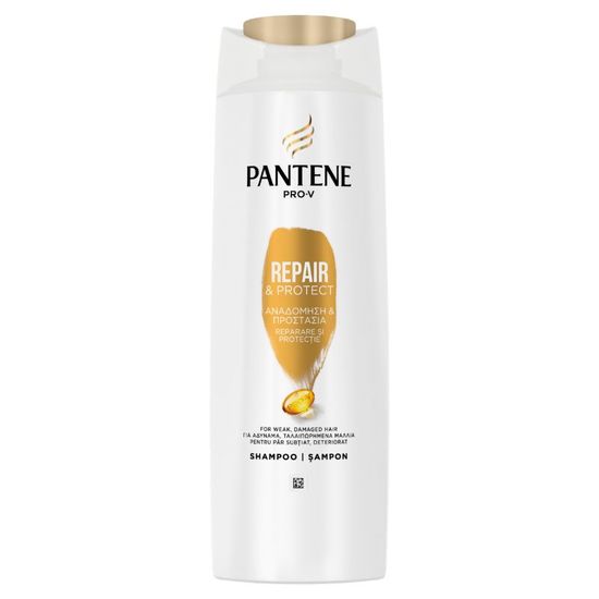 Шампунь для волос PANTENE Repair&Protect, восстанавливающий, увлажняющий, 360 мл