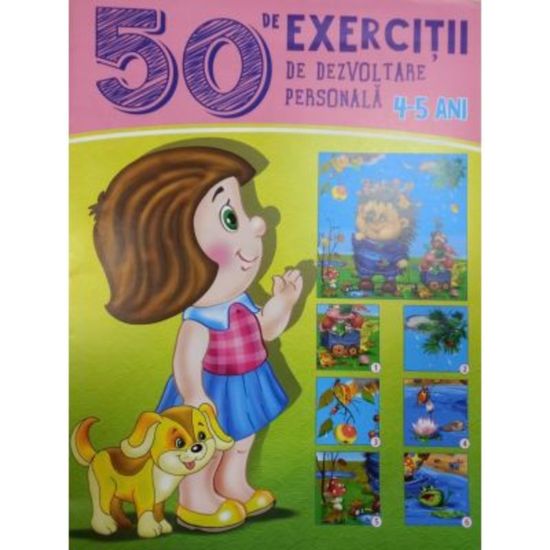 50 de EXERCITII DE DEZVOLTARE PERSONALA  4-5 ani