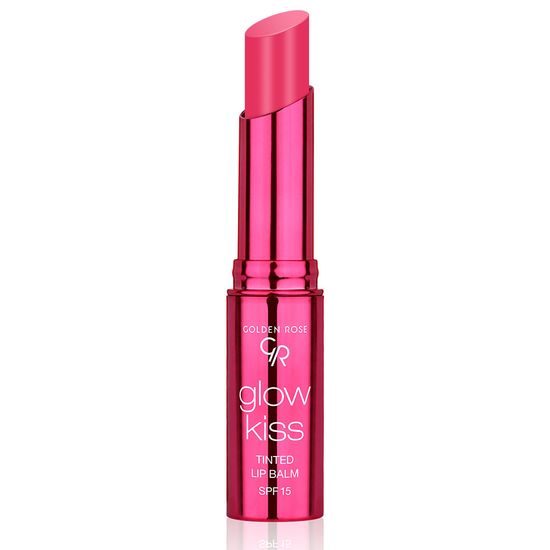 Balsam de buze GOLDEN ROSE glow kiss tinted, berry pink 03, Culoare: Berry Pink 03