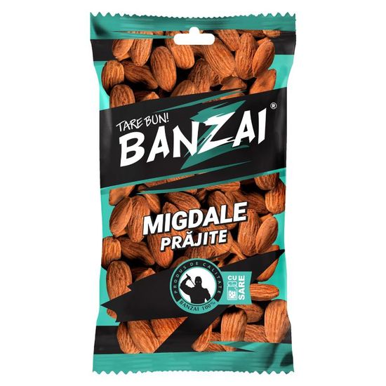 Миндаль BANZAI, с солью, 70 гр