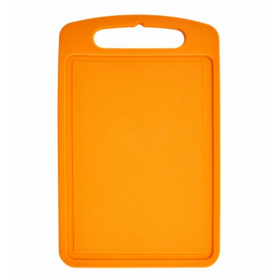 Tocator ALEANA, plastic, portocaliu deschis, 30x20 cm