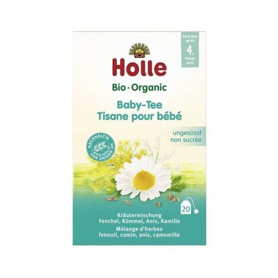 Чай для детей Holle (4 мес+) 20 пакетиков