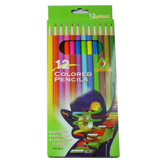 Creioane color, 12 culori