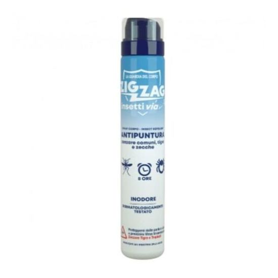 Spray repelent Zig Zag contra tantarilor si capuselor, fara parfum, 100ml