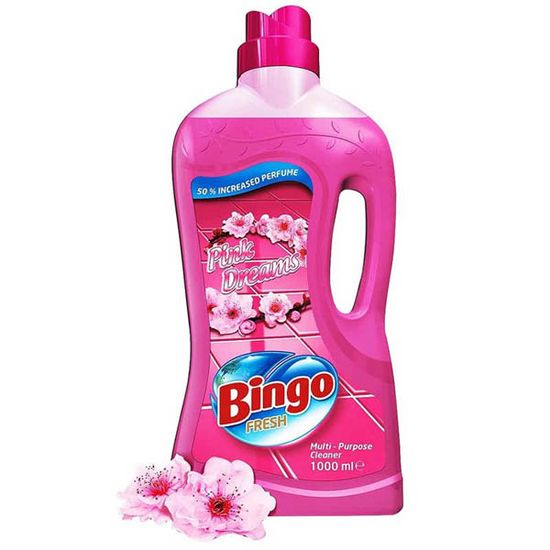 Средство для мытья пола BINGO Fresh Pink Dreams жидкость 1000 мл