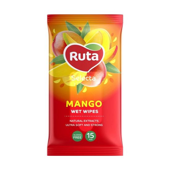 Servetele umede  RUTA Selecta Mango