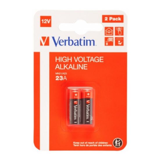 Baterie VERBATIM High Voltage, MN21, alcalina, 12V, 2 buc