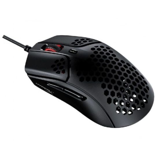 Mouse pentru computer HYPERX Pulsefire Haste, pentru jocuri, negru si roz, 2 image