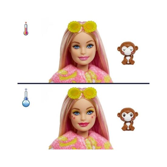 Кукла BARBIE Cutie Reveal Друзья джунглей Обезьянка, изображение 5