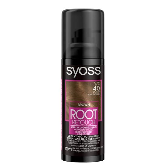 Тонирующий спрей для волос SYOSS Root Retoucher Каштановый