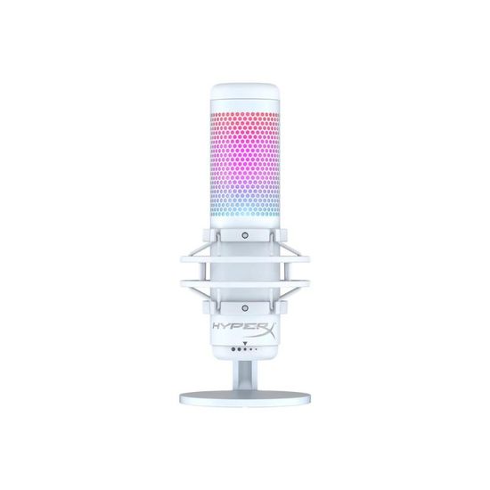Microphone for streaming HyperX QuadCast S, RGB, White, изображение 2