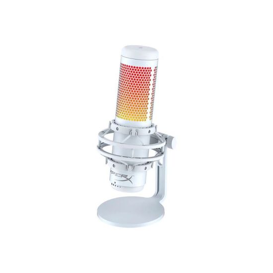 Microphone for streaming HyperX QuadCast S, RGB, White, изображение 5
