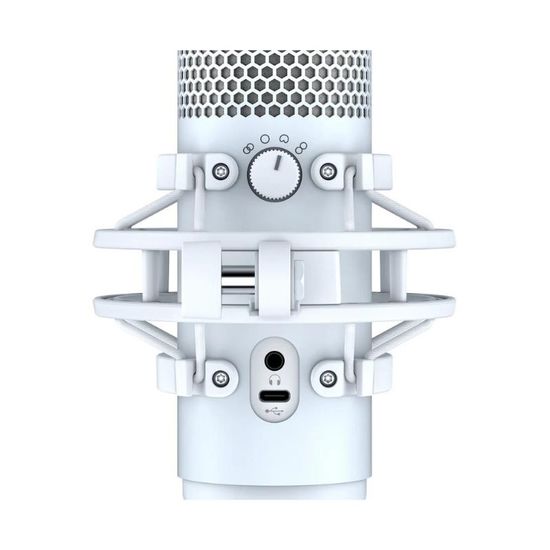 Microphone for streaming HyperX QuadCast S, RGB, White, изображение 7