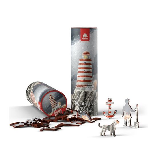 Joc de logica PIECEZZ PUZZLE Tube Lighthouse, 250 piese