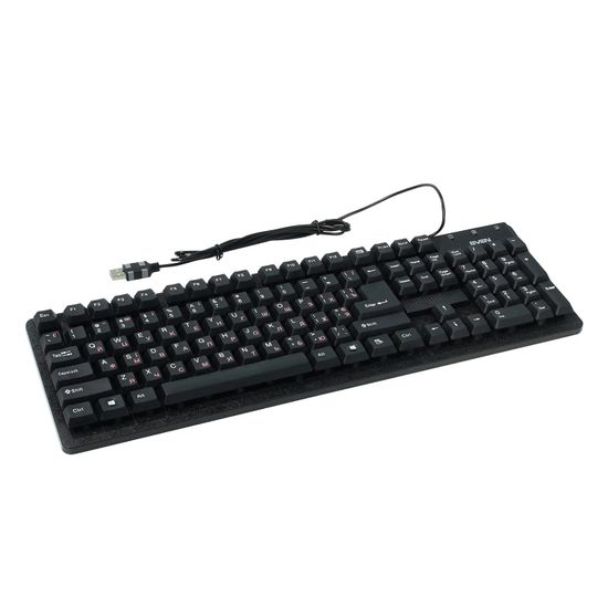 Tastatura SVEN Standard 301, negru, Rus/Ukr/Eng, 2 image