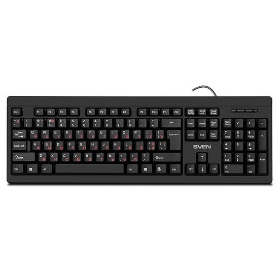 Set Tastatura+mouse SVEN KB-S320C, negru, Rus/Ukr/Eng, 2 image