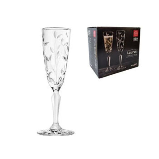 Набор бокалов для шампанского Laurus 6 шт, 160 мл