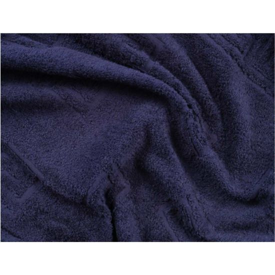 Полотенце BUMBACEL Греция, махровое, темно-синие, 70x140 см, изображение 2