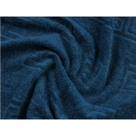 Полотенце BUMBACEL Греция, махровое, голубые чернила, 70x140 см, изображение 2
