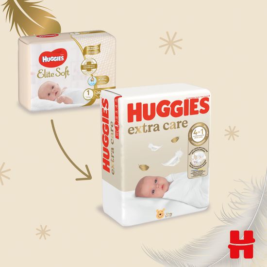 Подгузники для детей HUGGIES Extra Care №4, 8-16 кг, 60 шт., изображение 2
